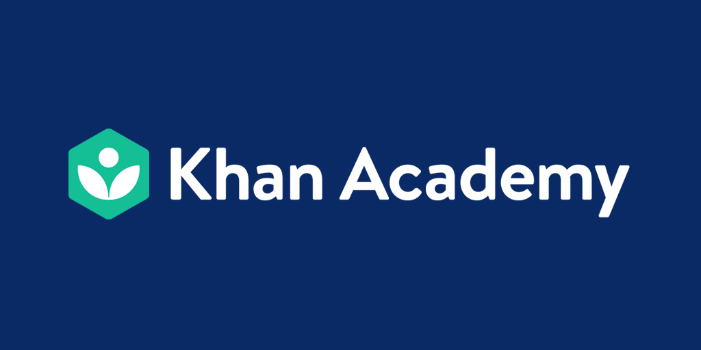 Khan academy logo at https://www.khanacademy.org/