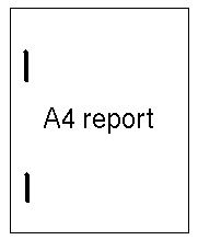 bind
              position of a report is Left side
