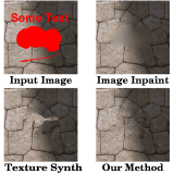 Image Restoration using Multiresolution Texture Synthesis and Image
Inpainting